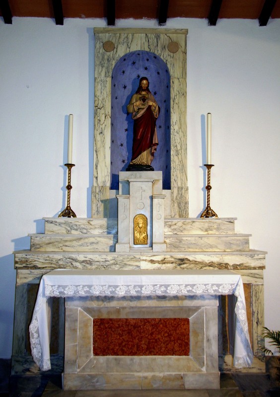 Ambito toscano sec. XX, Altare del Sacro Cuore di Gesù