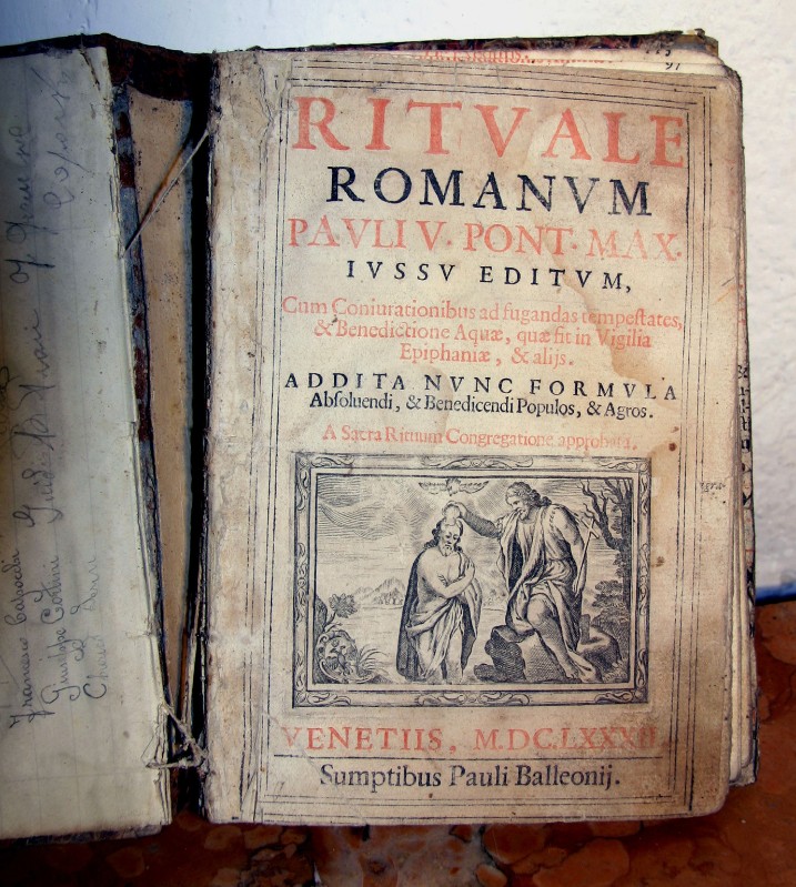 Ambito veneziano (1682), Rituale romano