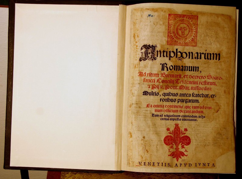 Ambito veneto (1596), Antifonario vol. II
