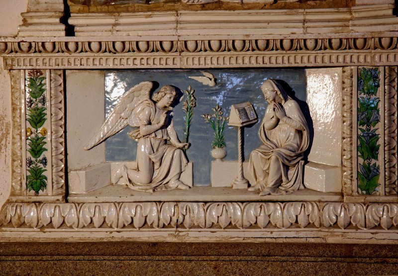 Della Robbia A. sec. XV, Annunciazione