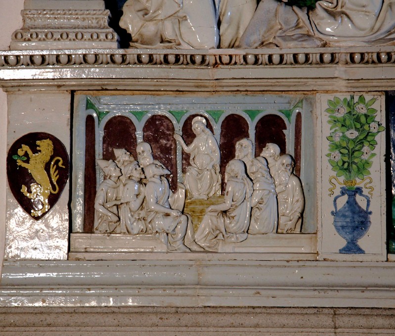 Della Robbia A. sec. XV, Gesù tra i dottori