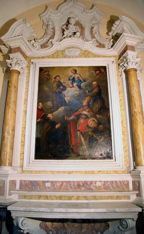 Bott. toscana sec. XVIII, Altare di San Francesco