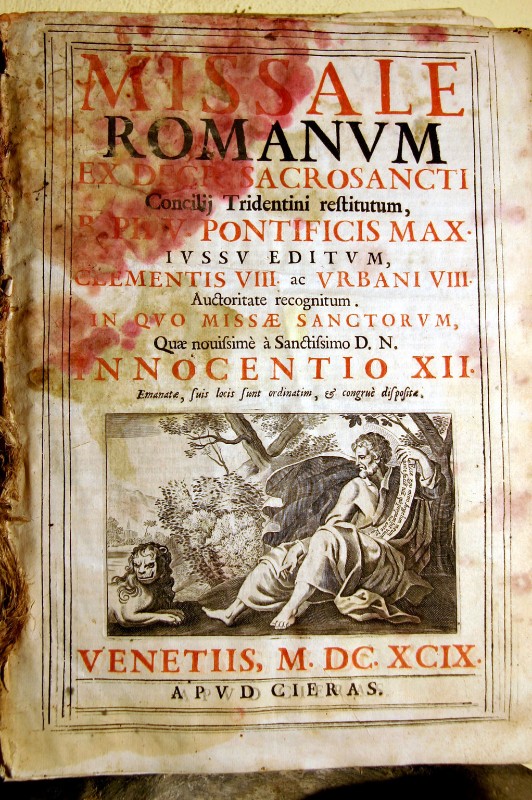 Ambito veneziano (1699), Messale