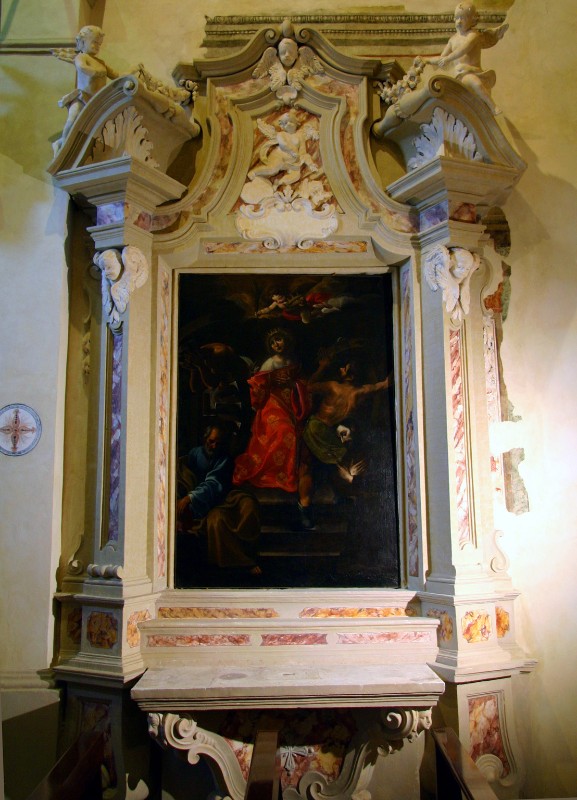 Bott. toscana sec. XVIII, Altare di Santa Caterina