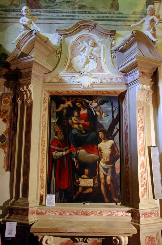 Bott. toscana sec. XVIII, Altare dei Santi Fabiano e Sebastiano