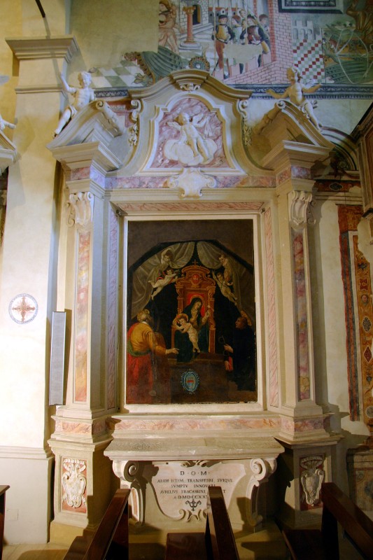 Bott. toscana (1730), Altare
