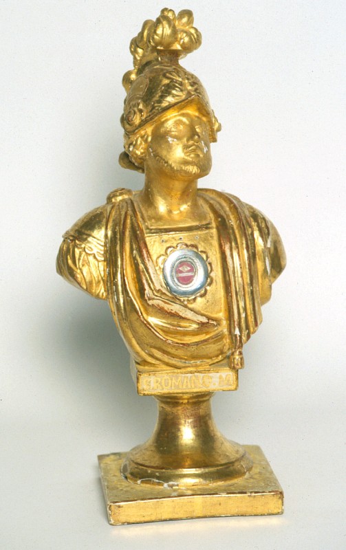 Artigianato ligure sec. XVIII, Busto reliquiario di San Romano