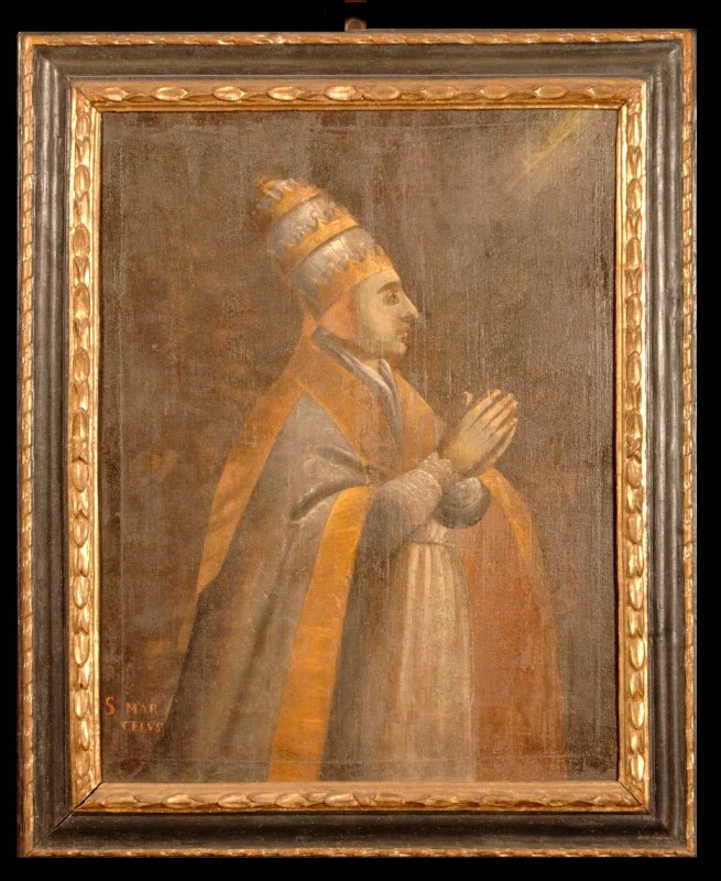 Pittore aronese sec. XVII, San Marcello papa