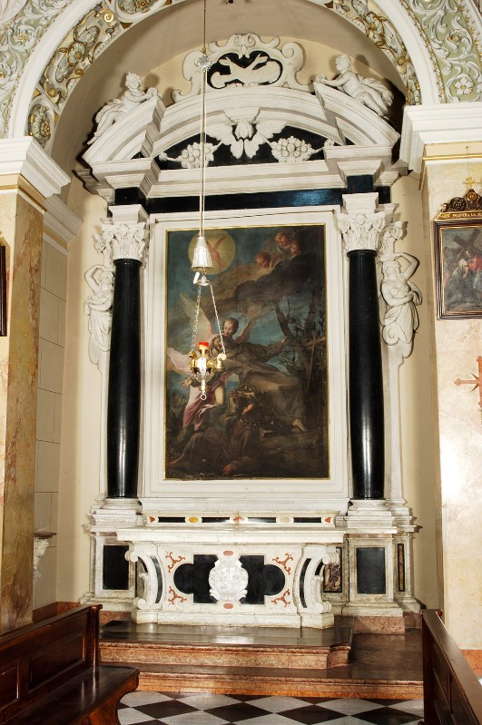 Sala G. A. (1666), Altare laterale di S. Francesco
