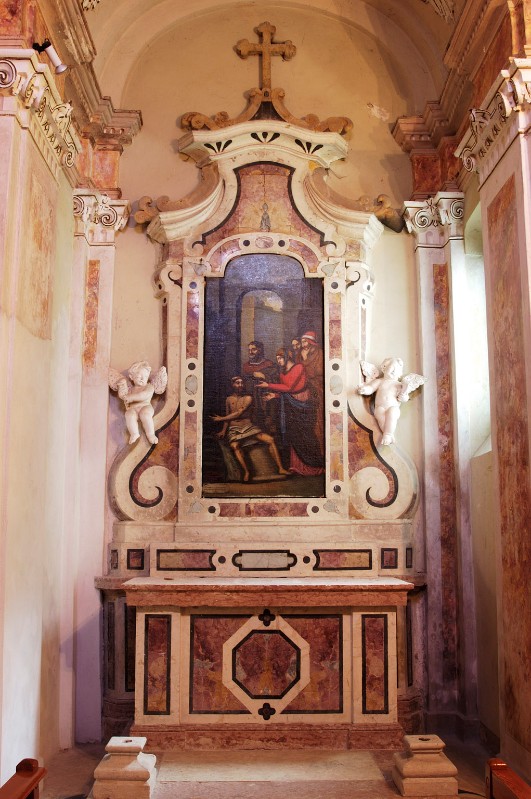 Maestranze castionesi seconda metà sec. XVIII, Altare di S. Giobbe