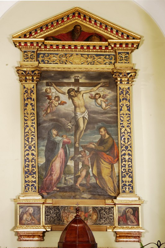Bottega trentina (1603), Ancona della Crocifissione