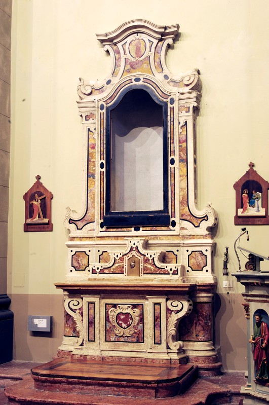 Maestranze castionesi seconda metà sec. XVIII, Altare laterale sinistro