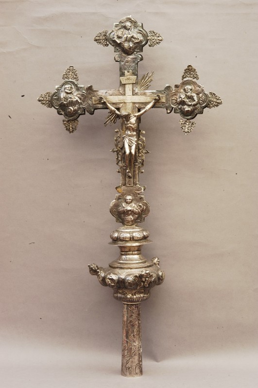 Bottega veneziana sec. XVII-XVIII, Croce astile