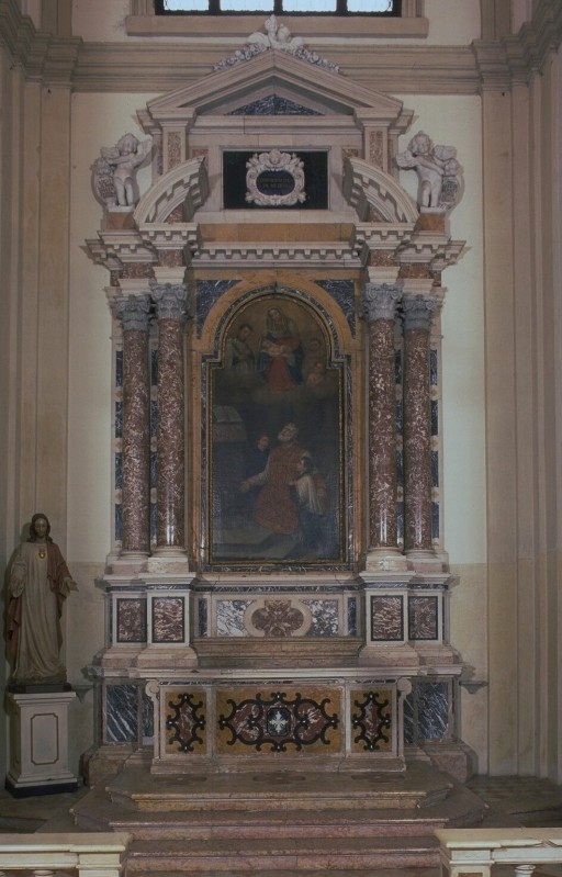 Maestranze ferraresi fine sec. XVIII, Altare dei Santi Luigi e Andrea Avellino