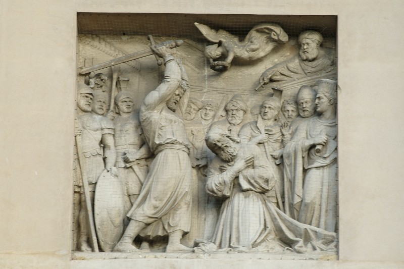 Fusaro G. sec. XX, Decapitazione di San Donato