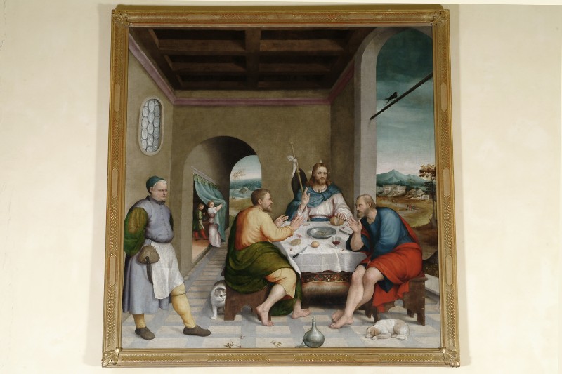 Dal Ponte J. (1537), Cena in Emmaus