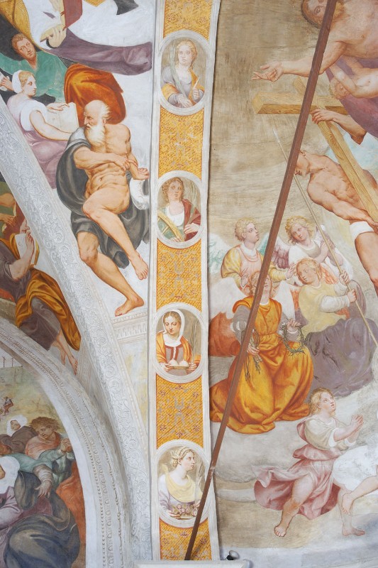 Amalteo P. (1544-1550), Quattro figure di sante 1/2