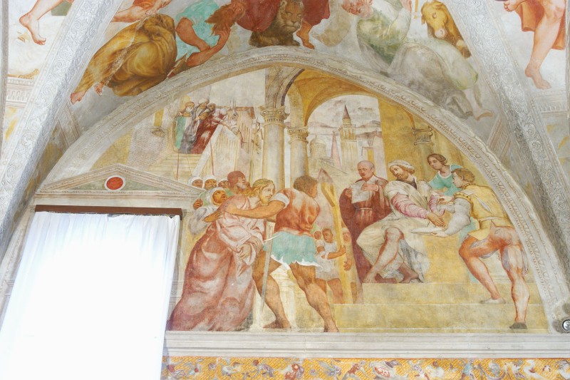 Amalteo P. (1544-1550), Cristo davanti a Pilato
