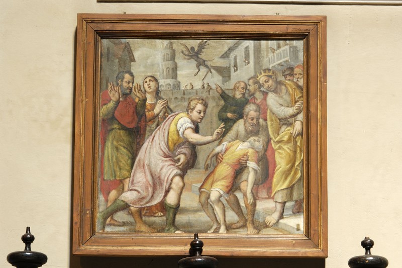 Amalteo P. (1566), San Vito libera il figlio dell'imperatore