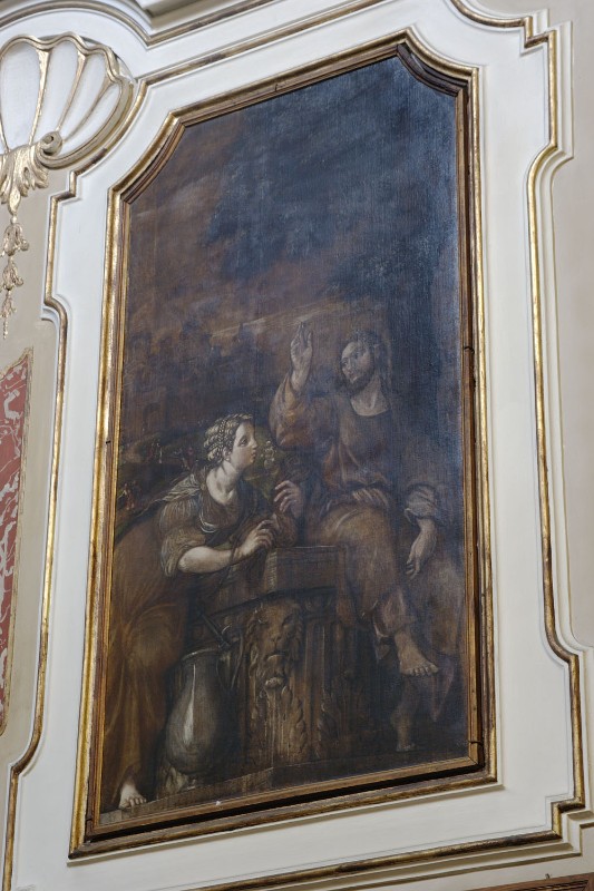 Amalteo P. (1566), Gesù Cristo e la samaritana