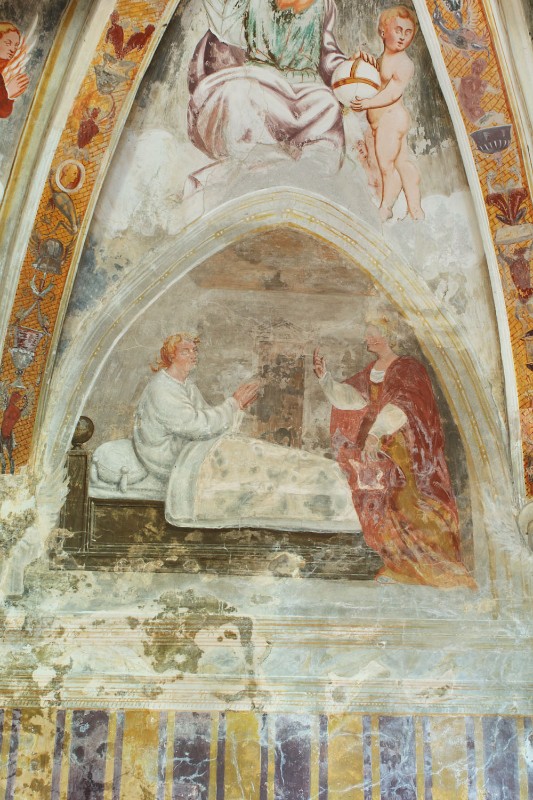 Zaffoni G.M. (1552-1556), Santa Petronilla opera un miracolo