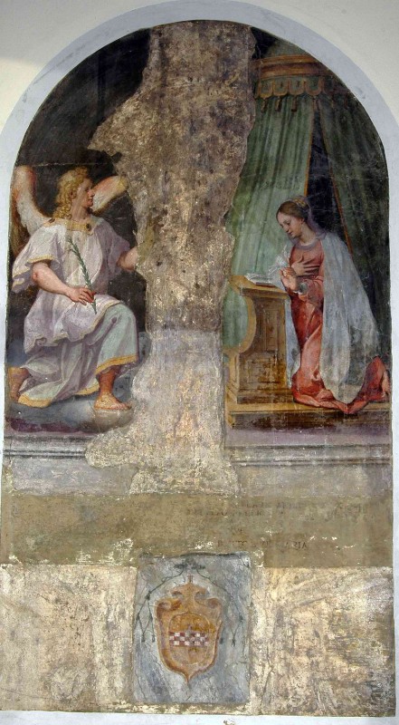 Castello B. sec. XVI-XVII, Annunciazione