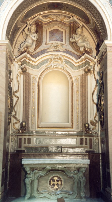 Bottega abruzzese sec. XVIII, Altare laterale di S. Rocco