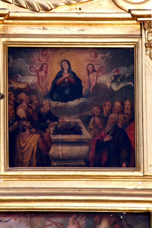 Ambito napoletano ultimo quarto sec. XVI, Assunzione della Madonna