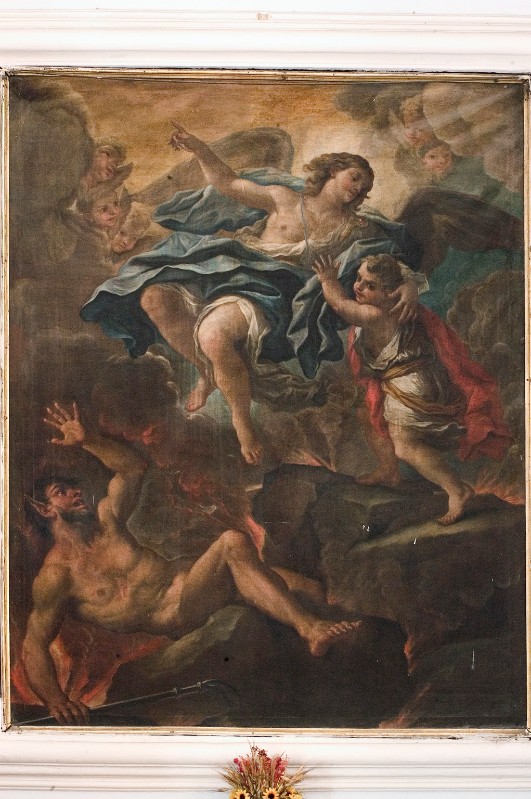 De Matteis P. (1693), Angelo custode in olio su tela