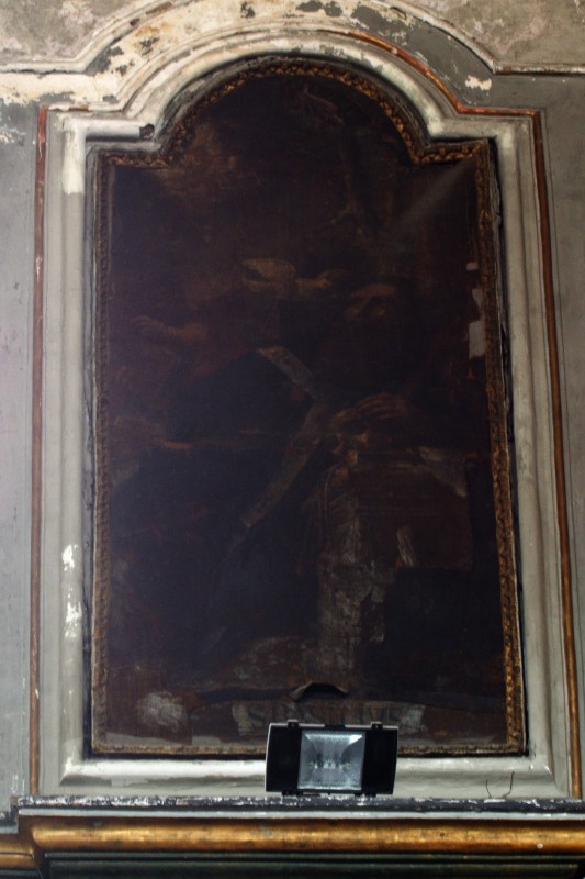 Viola D. seconda metà sec. XVII, San Basilio in olio su tela