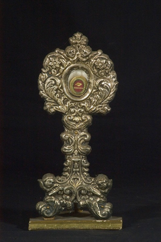 Bott. napoletana secc. XVII-XVIII, Reliquiario di San Giovanni Leonardi in rame