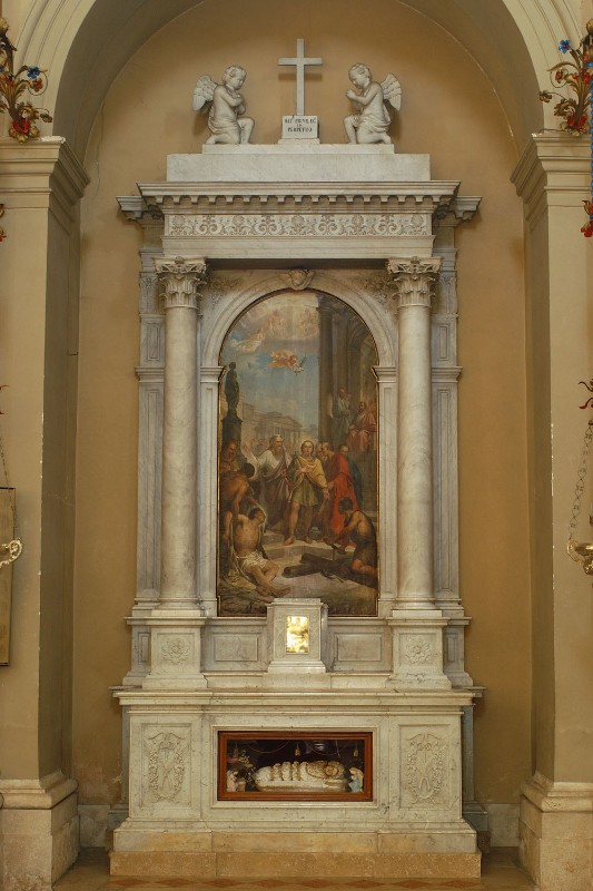 Bott. friulana sec. XIX, Altare laterale
