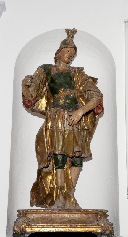 Scultore molisano sec. XVIII, Statua di San Mercurio