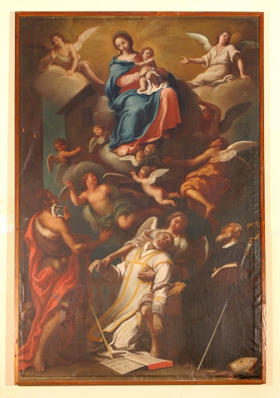 Bott. ligure sec. XVII-XVIII, Morte di S. Andrea Avellino
