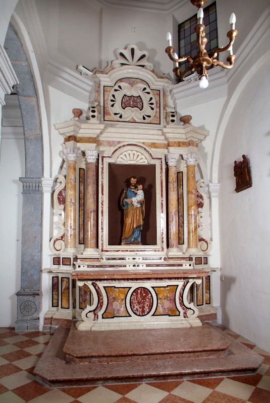 Maestranze castionesi seconda metà sec. XVIII, Altare di S. Antonio abate
