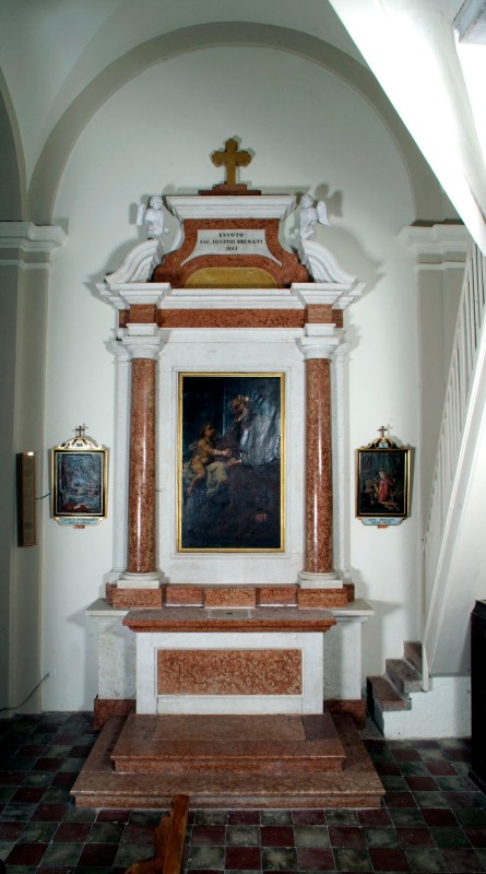 Maestranze trentine (1881), Altare laterale di S. Giuseppe