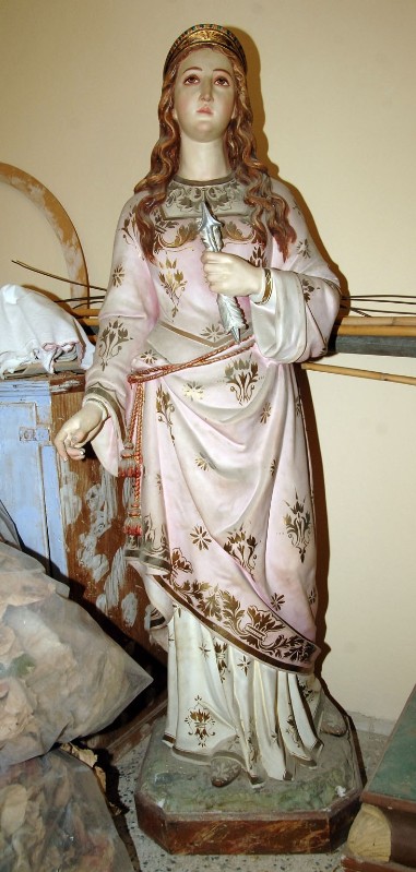 Bottega abruzzese sec. XX, Statua S. Elena