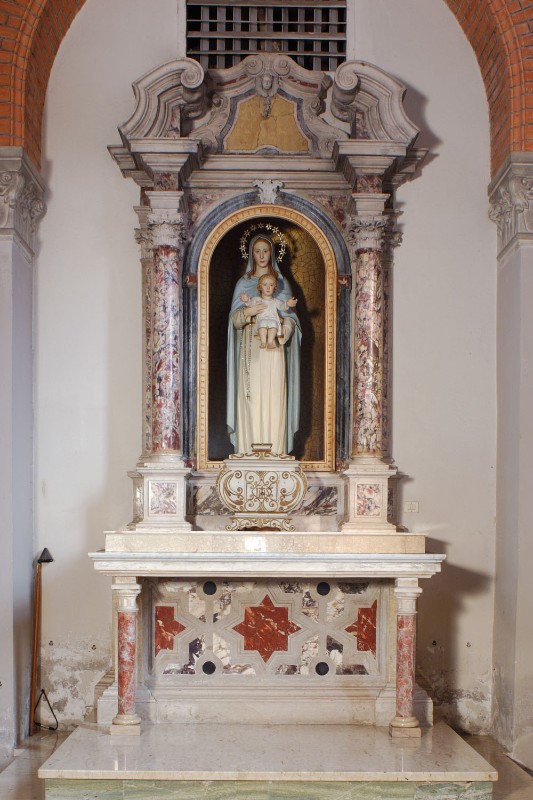 Maestranze friulane (1862), Altare laterale della Madonna