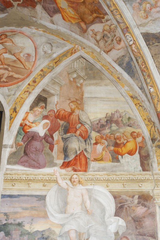 Amalteo P. (1535-1546), Gesù consola Marta e Maria