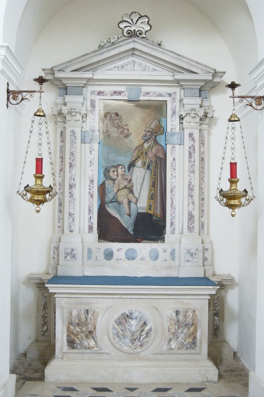 Maestranze friulane sec. XIX, Altare laterale di San Zenone Vescovo