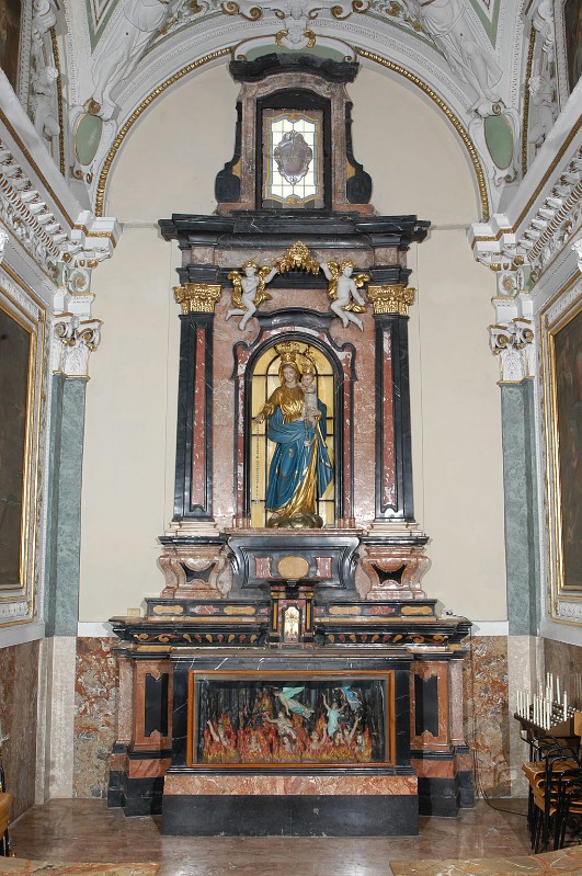 Maestranze lombarde sec. XVII, Altare della Madonna del Rosario