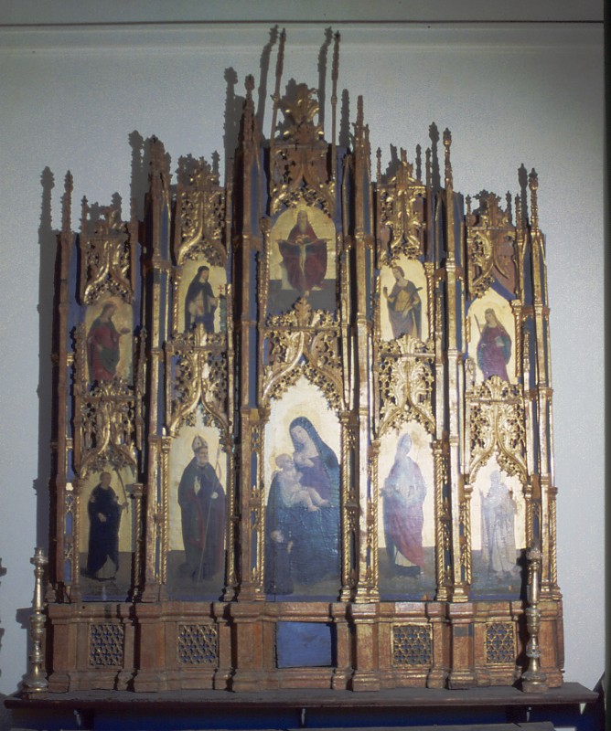 Ambito siciliano sec. XV, Pentittico del Beato Guglielmo