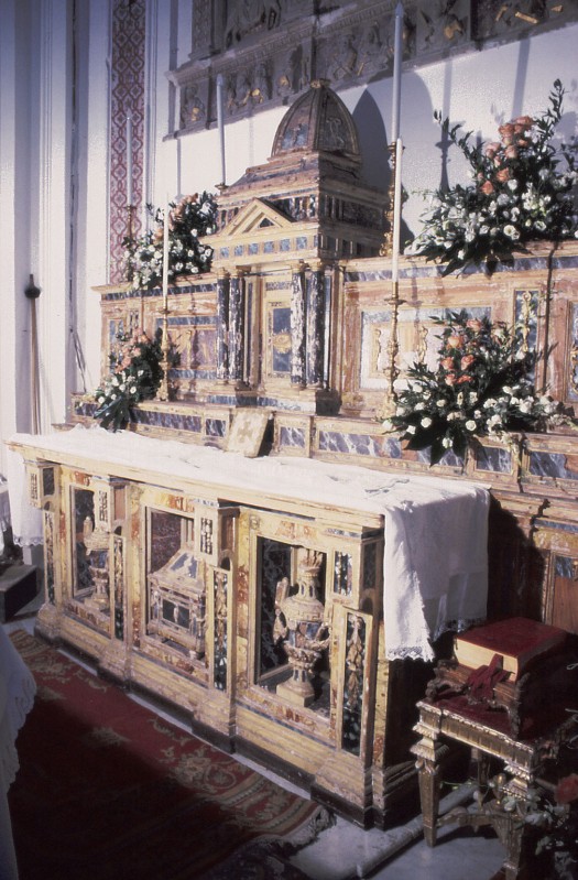 Ambito siciliano sec. XIX, Altare maggiore