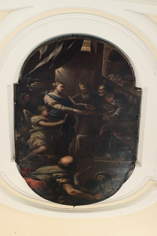 Malinconico A. ultimo quarto sec. XVII, Matrimonio di Maria in olio su tela
