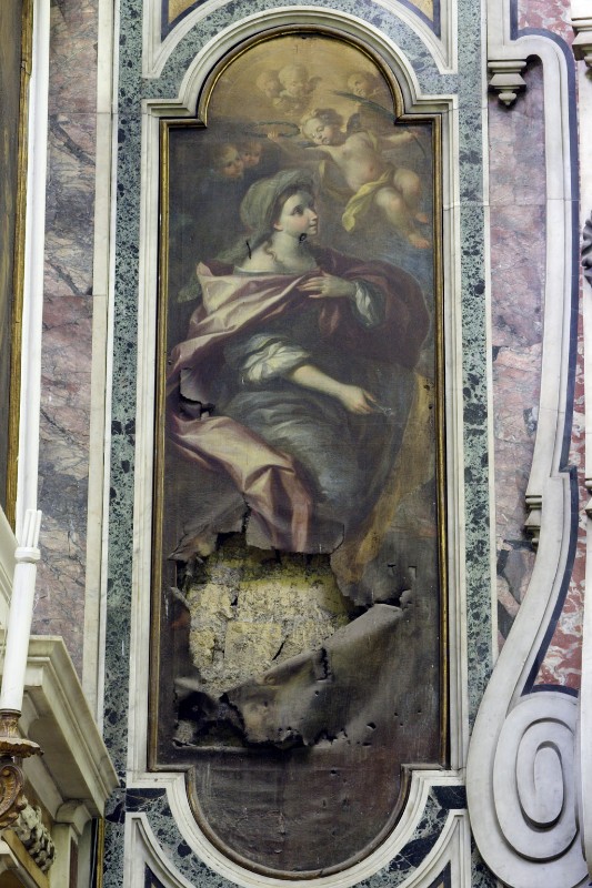 Malinconico A. ultimo quarto sec. XVII, Santa Apollonia in olio su tela