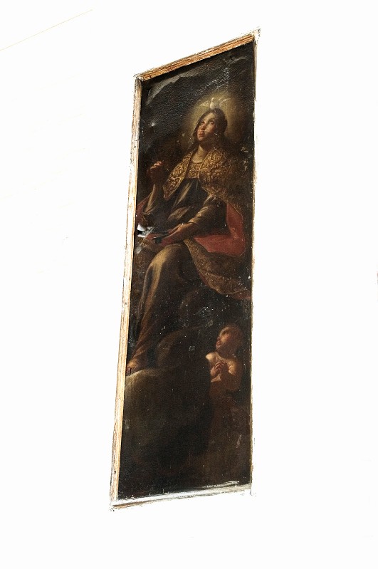 Malinconico A. ultimo quarto sec. XVII, Allegoria della Verità in olio su tela