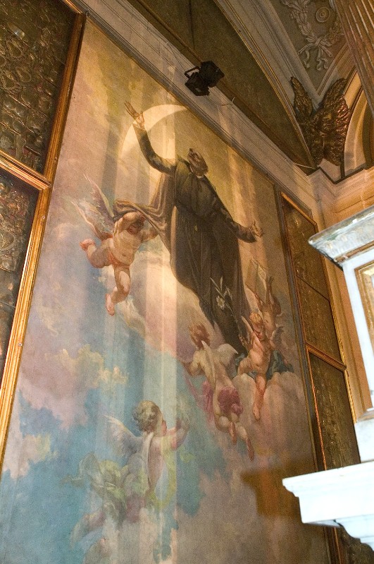 Aprea G. (1938), San Giovanni Leonardi in gloria in tempera su tela