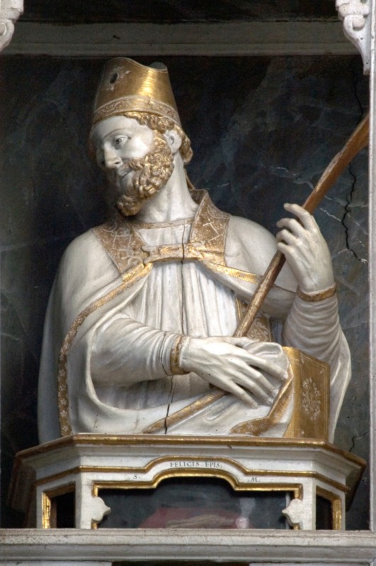 Diego da Careri secondo quarto sec. XVII, San Felice da Nola in legno scolpito