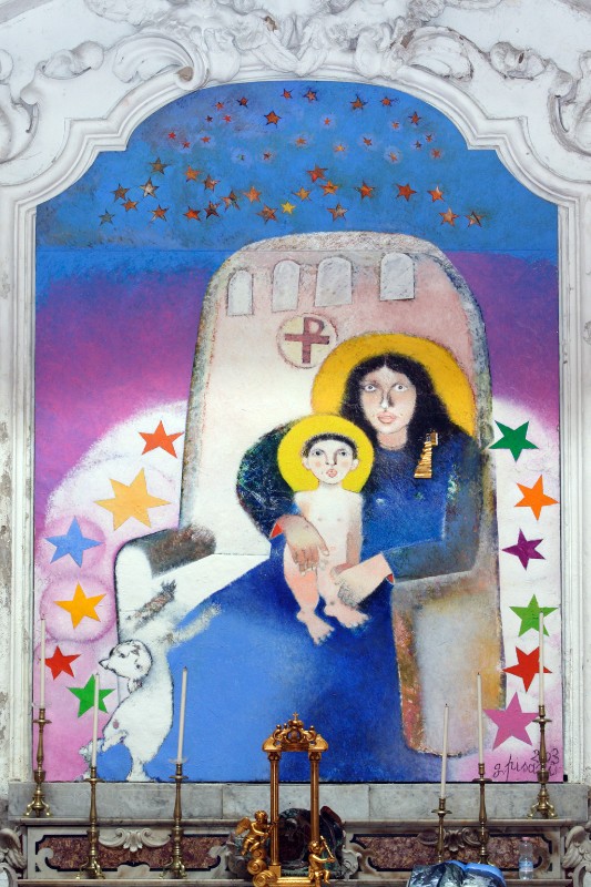 Pisani G. (2003), Madonna della Sanità in olio su tela