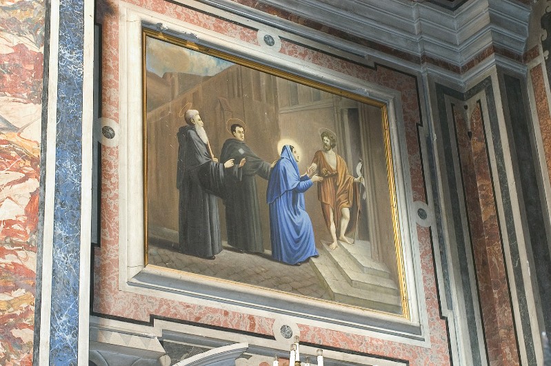 Ambito napoletano secc. XIX-XX, San Giovanni Battista in olio su tela